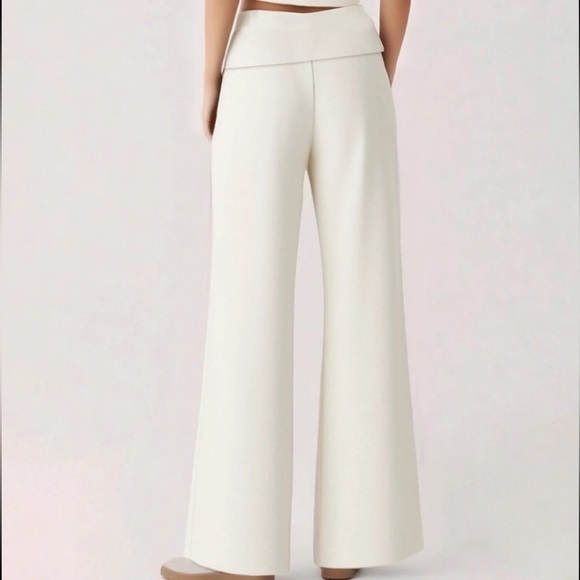 Edikted White Pants with Silver Sequins - Picture 4 of 6